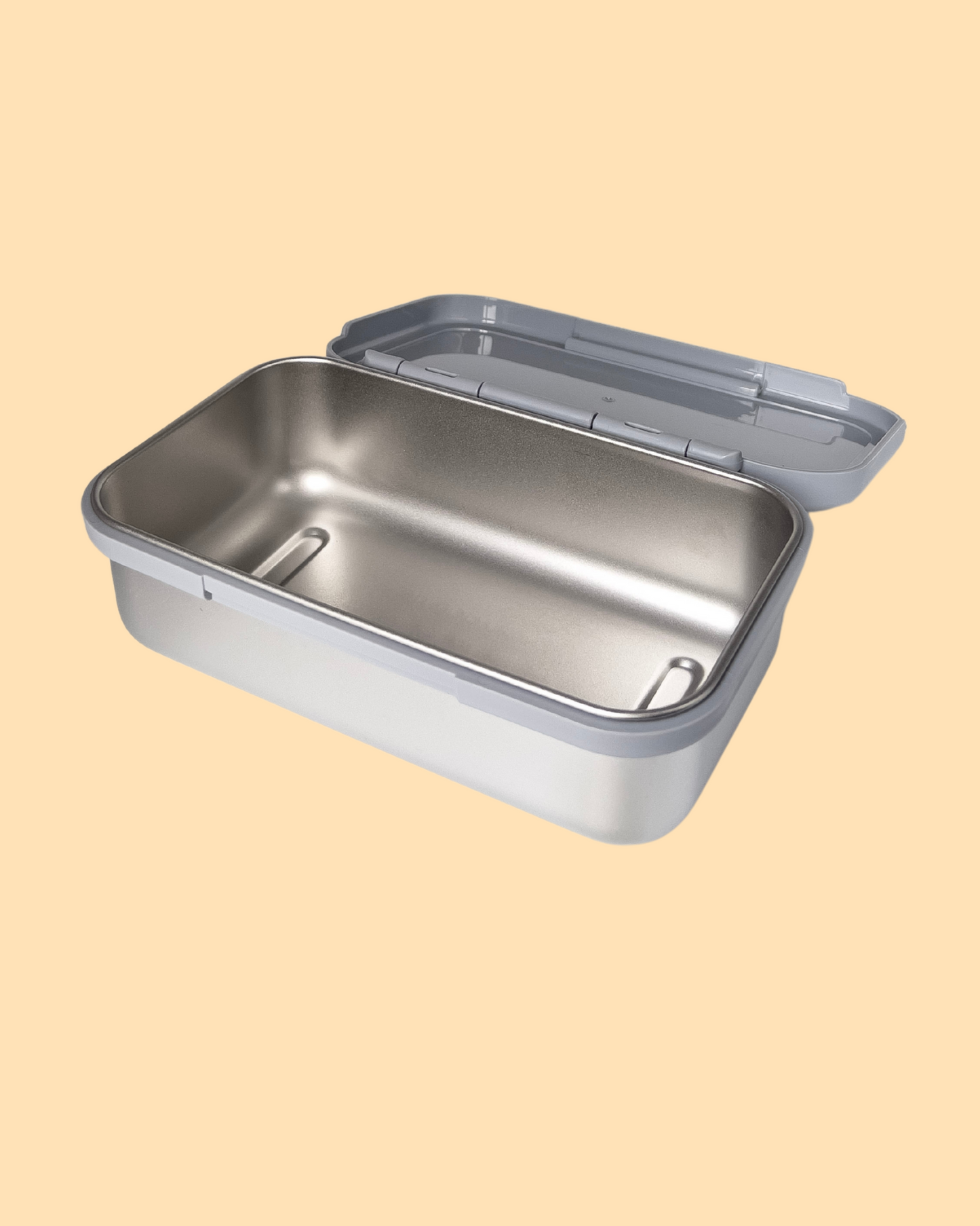 Bento Lunch Box - Sterling Grey