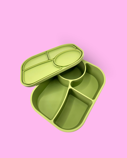 Bento Lunch Box - 4 Separate Compartments - 1340ml