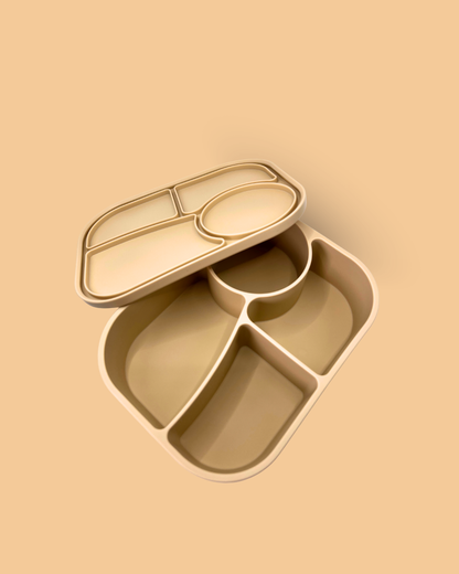 Bento Lunch Box - 4 Separate Compartments - 1340ml