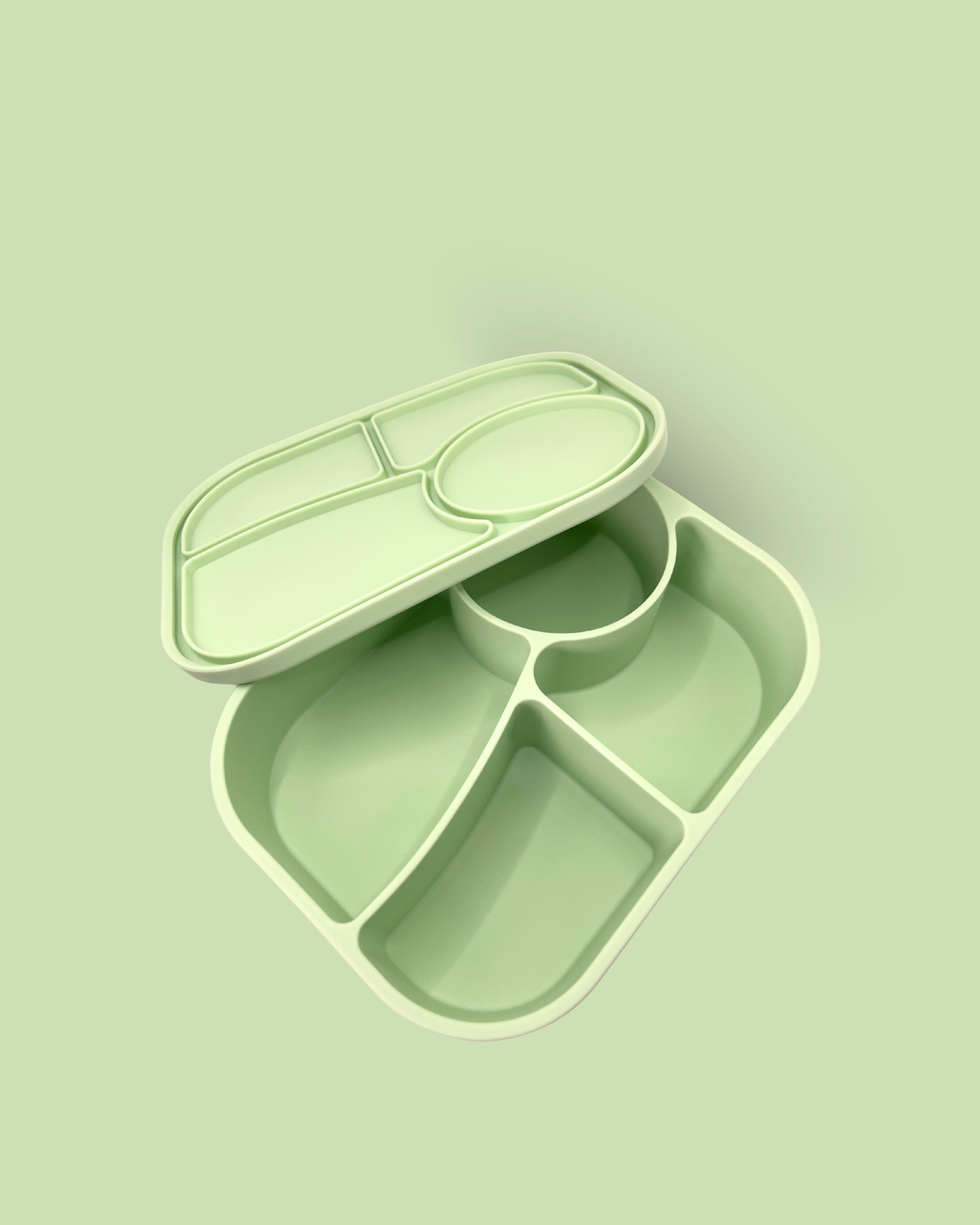 Bento Lunch Box - 4 Separate Compartments - 1340ml