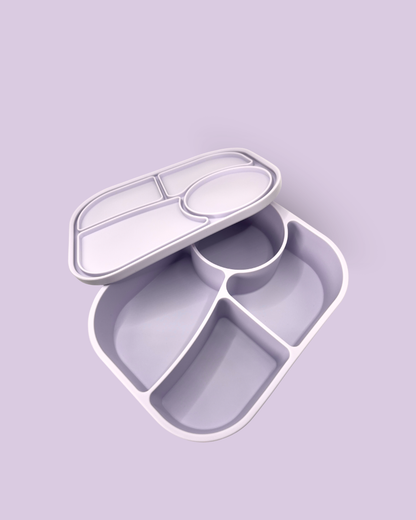 Bento Lunch Box - 4 Separate Compartments - 1340ml