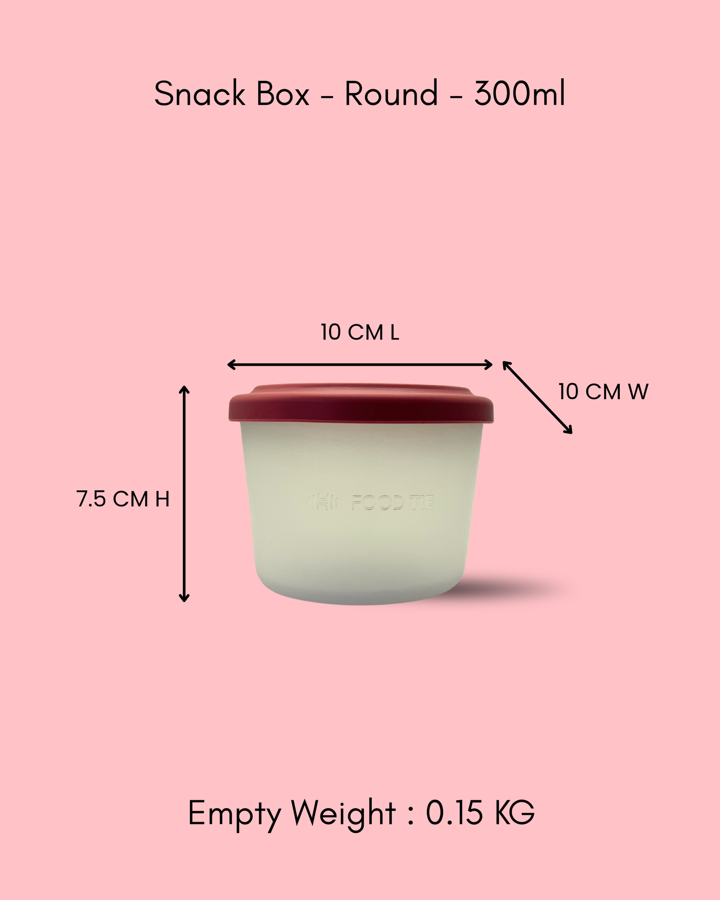 Snack Box - Round - 300ml