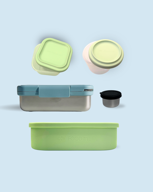 Light Blue + Light Green